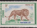 Congo - 1972 - Fauna - 1 F - Multicolor - Fauna, Congo, Leo - Scott 268 - Panthera Leo - 0